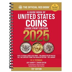 A Guide Book of United States Coins 2025 “Redbook” Large by Garrett