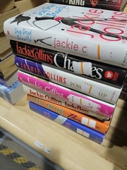 Lot of 10 Hardcover Books by Jackie Collins – Random Mix