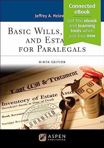 Basic Wills, Trusts, and Estates – Paperback, by Helewitz Jeffrey A. – Very Good