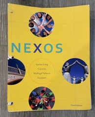 Nexos by Spaine Long, Carreira, Madrigal Velasco and Swanson (3rd Ed.)