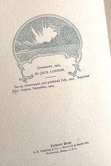 THE CALL OF THE WILD – Jack London – 1903 First (1st) Edition