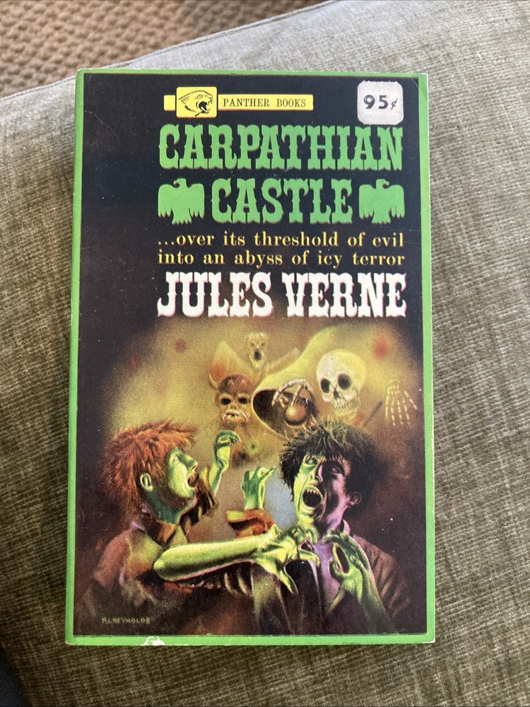 Horror Vintage Pb, Carpathian Castle by Verne, British Panther 1575, 1968, NVG+