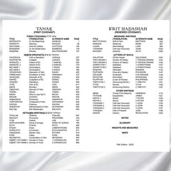 BIBLE BEST Restored Names Bible + FREE Book -KEEP SMILING