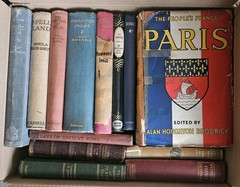 Collection of Old ANTIQUE VINTAGE Books for Decoration 50cm shelf space WB22LOT3