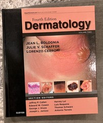 Dermatology, 4th Edition: 2-Volume Hardcover Set by Bolognia, et al – BOOKS ONLY