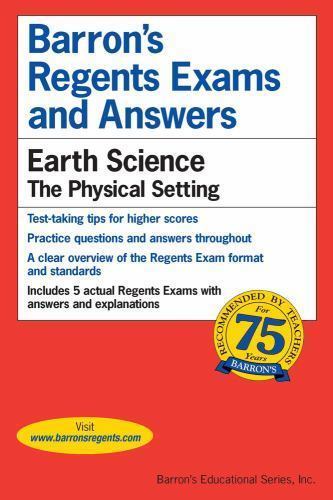 Regents Exams and Answers: Earth Science; Bar- paperback, Denecke Jr, 0812031652