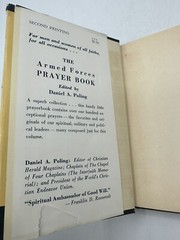 The Armed Forces Prayer Book 1951 Second Printing Daniel Poling 6.25 By 4.25 In.