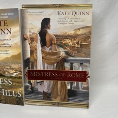 Kate Quinn Rome Historical Lot 3 Paperback Novels Mistress Empress Borgias Books