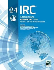International Residential Code 2024 International Code Council Series1st Edition