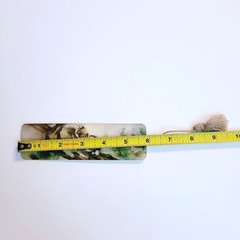 Vintage 90s Koala Bears Bookmark- mom baby- Lena Liu- 1990s tassel Artworks LL59