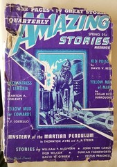 Amazing Stories Quarterly Spring 1948 Pulp Sci-Fi Science Fiction 528 PAGES!!