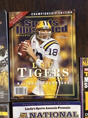 2003 LSU Tigers Football National Champions, Sugar Bowl Media Guide Lot Of 5