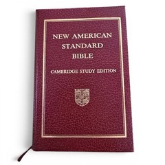 New American Standard Bible Cambridge Study Edition Lockman Foundation 1977