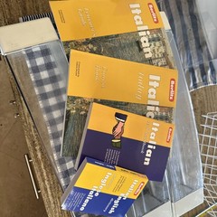 Berlitz ITALIAN TODAY Course Book Learners Guide English/Italian Dictionary +