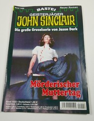 John Sinclair from Jason Dark German 1422 Mörderischer Muttertag Roman Booklets