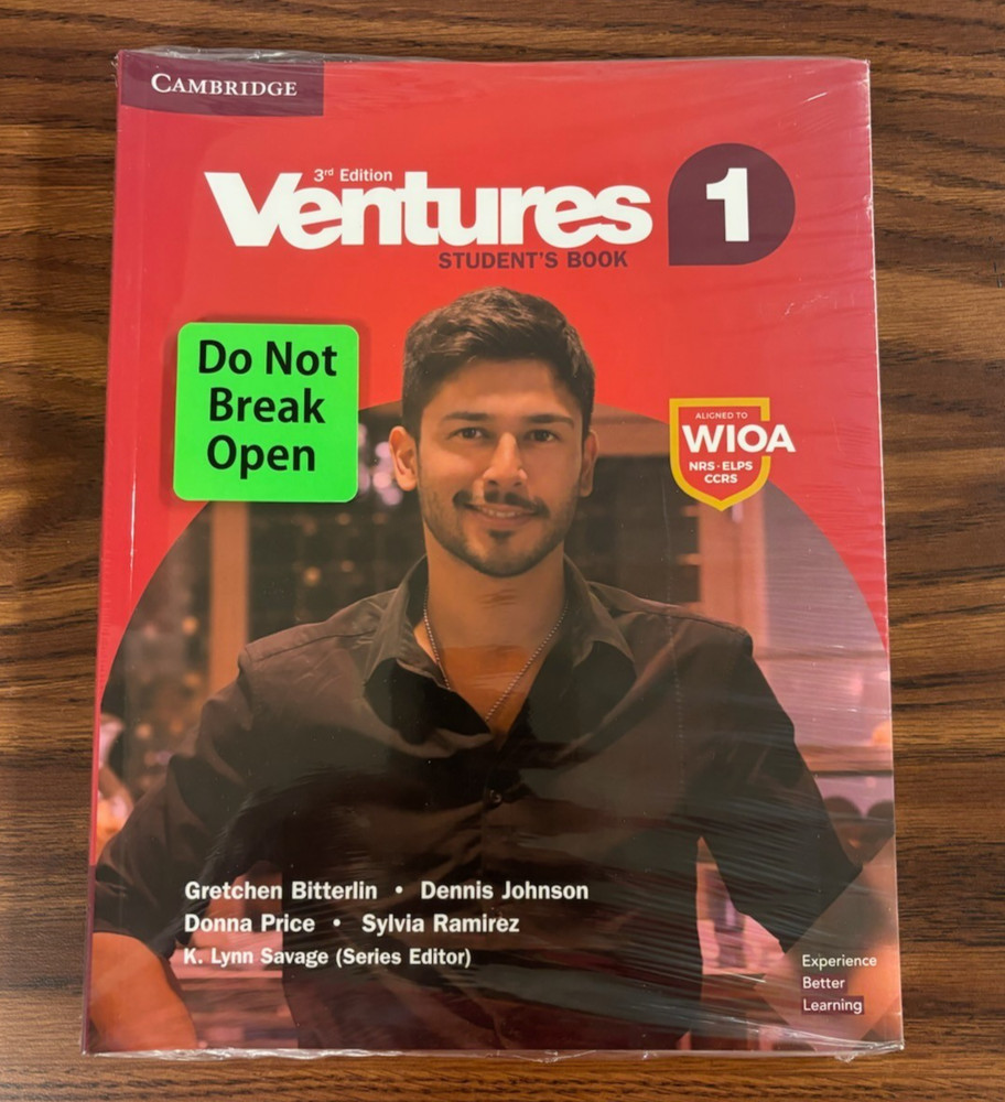 NEW Ventures Level 1 Value Pack. 3rd Ed. Student’s Book & Workbook