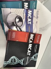 LOT SET Kaplan Publishing MCAT Complete 9 book Second Edition