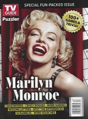 TV Guide Puzzler Magazine 2026 Marilyn Monroe