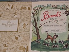 Lot 9 Disney Little Golden Books Lion King Mermaid Cinderella Pinocchio Bambi