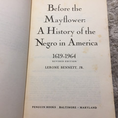 Before The Mayflower Lerone Bennett Jr. 1969 Penguin Books African Civilizations
