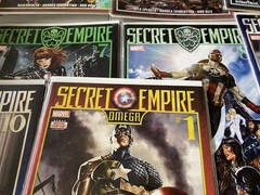 Marvel secret empire complete run #0-10 plus omega bagged and boarded hydra cap