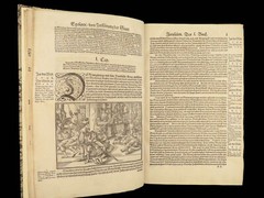 1575 JOSEPHUS Antiquities Jews Jewish War Bible Woodcuts Judaica Renaissance ART