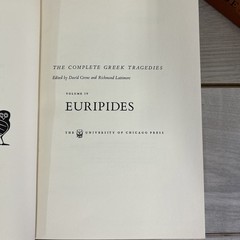 Euripides Sophocles Euripides 3of 4 Set B2