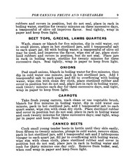 Valuable Recipes For Canning Fruits And Vegetables 1920 (30 Pages)