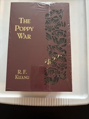 R.F. Kuang Poppy War Box Crate Litjoy Sealed