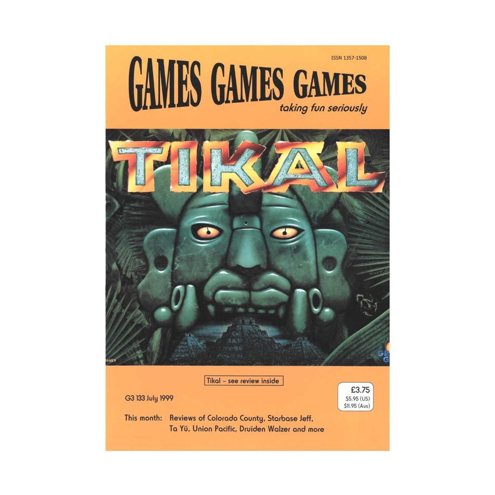 SFC Press Games Games Games #133 “Tikal, Starbase Jeff, Union Pacific” Mag VG+