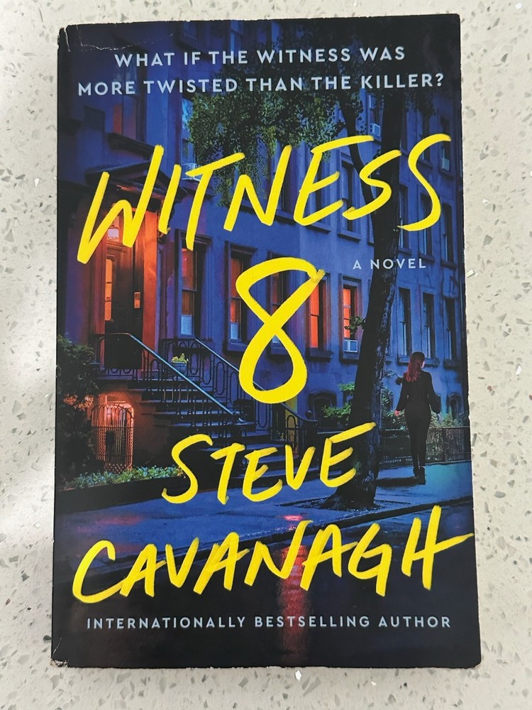 Witness 8: A Novel by Steve Cavanagh Paperback Book