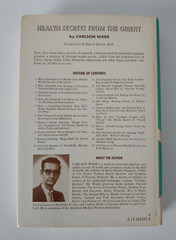 Health Secrets from the Orient By Carlson Wade – Parker Publishing – HCDJ 1973