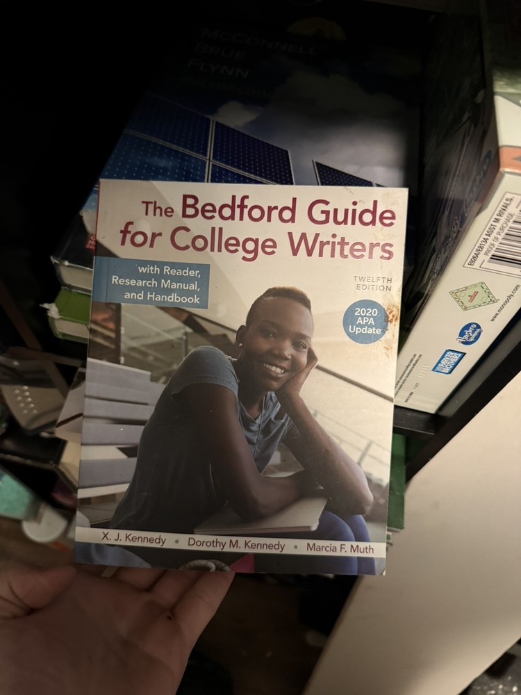 Bedford/St Martin’s Bedford Guide for College Writers 12th Ed 2020 Paperback