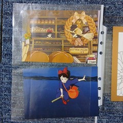 Studio Ghibli Kiki’s Delivery Service Postcard Set with SYSTEM DATA NOTES & Ind
