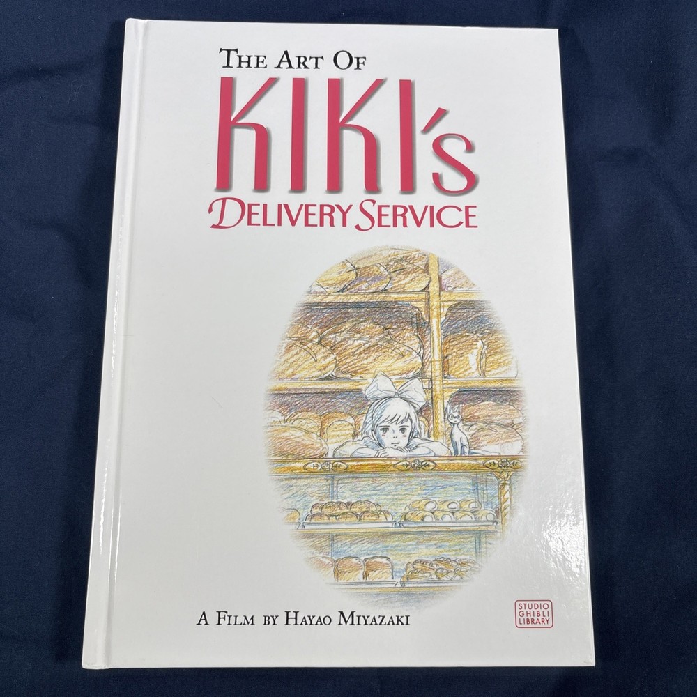 The Art of Kiki’s Delivery Service Hayao Miyazaki Hardcover Excellent Art Book