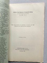 Vintage Harvard Museum Comparative Zoology 1918 Tailed Amphibians Herpetology VG
