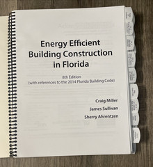Energy Efficient Building Construction Florida 8th Edition 2015 Contractor Book