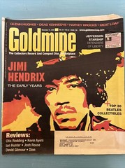 LOT OF 7 GOLDMINE MAGAZINES. ALL FROM YEAR 2008, BIWEEKLY MAGAZINE ISSUES.