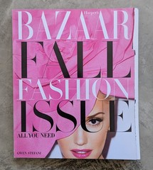 GWEN STEFANI September 2012 HARPER’S BAZAAR Magazine MICHELLE DOCKERY /550 Pages