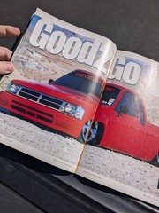 Y2K MiniTruckin Mini Truckin Magazine July 2003 Poster Chevy S10 Blazer