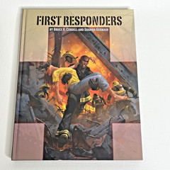 FIRST RESPONDERS RPG Rules & Guidelines Supplement Hardcover Monte Cook MCG290