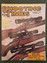 Shooting Times Magazine – November, 1964, Vintage, Original, 83 pages, See Pics