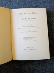 Out of the Heart Poems for Lovers 1891 (ZZ9)