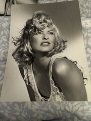 Chloe Runway Spring 1995 Written Invite Linda Evangelista Karl Lagerfeld RARE