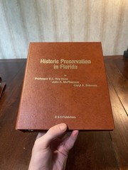 Historic Preservation in Florida Hardcover 1987 Roy Hunt McPherson Law Vintage