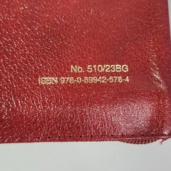 St Joseph Personal Size NAB New American Bible Revised Burgundy Full Zip Cover