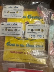 Kids Books & Audio Cassette Tapes Lot of 6 Homeschool Scholastic (#5)