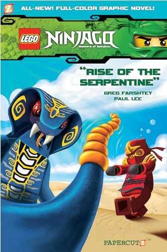 Rise of the Serpentine (Ninjago #3) – Paperback, by Farshtey Greg – Very Good