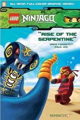 Rise of the Serpentine (Ninjago #3) – Paperback, by Farshtey Greg – Very Good