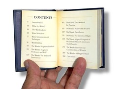 From the Films of Harry Potter The Mini Book of Wands Hardcover 304 pages color